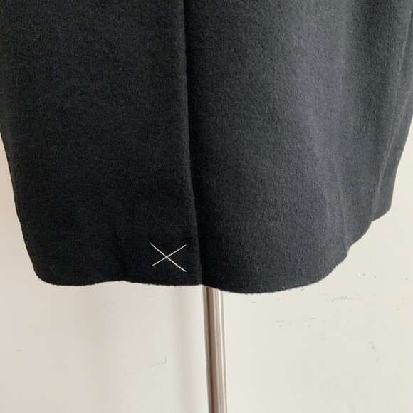 J. Ferrar Jacket Men Size M Black Long Sleeve Wool Blend Button Front - Picture 14 of 16